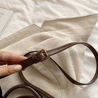 Bolso de hombro convertible para mujer - Bolso Boston con correa desmontable, detalles en tonos dorados y cierre de cremallera, marrón café/negro, versátil para uso informal y formal, bolso pequeño cruzado, accesorio de viaje, bolso elegante, herrajes pul - details 4