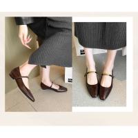 Moda Versátil Francesa 2025 Zapatos de Mujer Gran Tamaño Estilo Viajero Comodidad Grasa - details 18