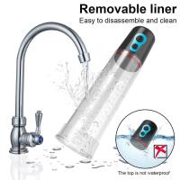 Leten eléctrico para hombre, bomba extensible de aumento al vacío, masturbador masculino, entrenador de pene más grande, juguete sexual para adultos - details 7