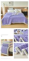 Manta cálida de franela para dormir, mantas suaves y cómodas de lana para la cama, manta cálida y esponjosa para Otoño e Invierno - details 29