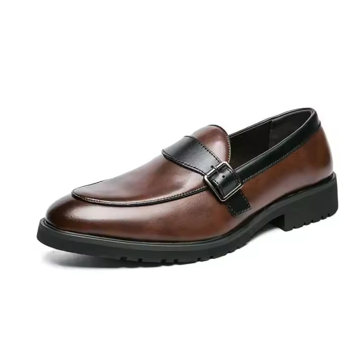 Vestido italiano para hombre, zapatos planos informales para conducir, cómodos y suaves, productos de cuero genuino 2025 - 1
