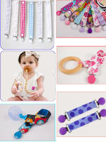 Clips redondos de Metal para chupete de bebé, accesorios divertidos de seguridad de 25mm, 30 piezas, venta al por mayor - details 8