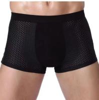 Ropa Interior de Fibra Ultrafina de Bambú Empaquetado de 4 Piezas Ropa Interior Elástica de Compresión para Hombres - details 2