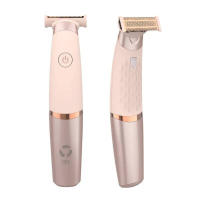 Afeitadora eléctrica portátil para mujer, recargable por USB, indolora, para piernas y axilas, afeitadora eléctrica para mujer. - details 0