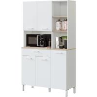 Modelo Kira, Acabado Blanco Artik y Roble Canadiense, Medidas - details 0