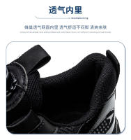 Zapatos de trabajo con botón giratorio para hombre, zapatillas de seguridad ANTIPERFORACIONES, zapatos de trabajo protectores con punta de acero - details 15