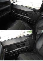 Para 2004-2018 Land Rover Defender 90 110 130 manija de puerta de estilo negro de aleación de aluminio accesorios de interior de coche - details 2