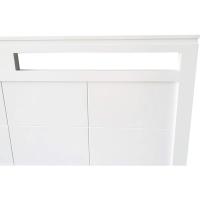 Fabricado en madera maciza de pino insigni acabado en blanco (para cama de 135 (145 x 120 cm), doble tabla) - details 8