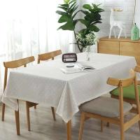 Manteles de alta calidad, diseños florales de Margarita, elegantes bordes ENCE, textiles rectangulares mezclados con lino de algodón, utilizados para - details 6