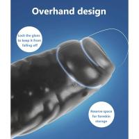 Leten-condones masculinos finos con bloqueo retardante para hombres, extensor de manga, potenciador de erección, anillo para pene, Juguetes sexuales, productos íntimos de silicona - details 8