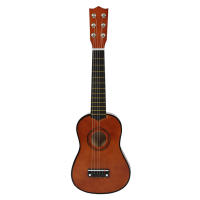 Guitarra de tilo para niños, ukelele de 6 cuerdas, instrumentos musicales, juguetes educativos para jugar, regalo para principiantes, amantes de la música - details 0