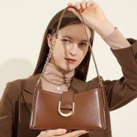 Premium commuter debajo del brazo bolso de las mujeres versátil moda bolso de hombro de piel de vaca baguette bolso de mensajero - details 4