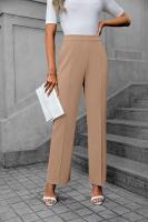 Pantalones elegantes de cintura alta para mujer, comodidad y estilo en primavera y otoño. - details 14