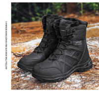 Botas de algodón de gran tamaño, zapatos de algodón gruesos y cálidos - details 16