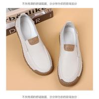 Nuevos zapatos informales de cabeza redonda para hombres, mocasines de cuero para hombres - details 29