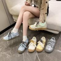 Zapatos informales De malla para mujer, zapatillas Retro transpirables De suela gruesa, De entrenamiento, para verano - details 22