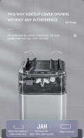 Cubo de Basura de Acero Inoxidable Inteligente Alto Capacidad 15L-60L Ideal para Cocina - details 5