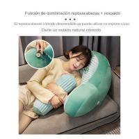 Cojín de noche suave cojín trasero grande almohada sofá cama dormitorio de lectura largo sentado cintura soporte artefacto - details 1