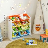Organizador de Juguetes y Libros 12 Cajas de Color para Habitación Infantil Muebles y Organización - details 5