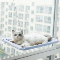 Cama de Gato Haa Soporte Cómodo para Asiento de Ventana Dorada Marco de Escalada para Gatito - details 4