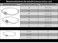 Pandora Chapado en Cobre Blanco Gruzo Plata Gold Rose Huesode Serpiente pulsera AMOR Amor pulsera - details 2