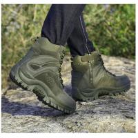 Botas militares de invierno 2024 para hombre, botines Chukka de combate - details 40