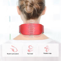 Masajeador Eléctrico para Cuello y Hombros con 6 Modos 9 Niveles Ajustable Calor Alivio del Dolor Relajante para Columna Cervical - details 13