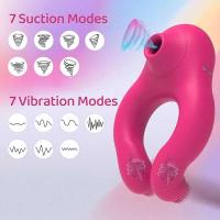 Leten-vibrador para mujer, succionador de clítoris, estimulador del clítoris, retardante de eyaculación, anillo alargador de pene, Juguetes sexuales para hombres mayores de 18 años - details 0
