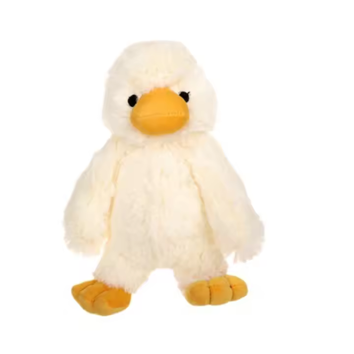 Juguetes de peluche para mascotas en forma de pato, juguete interactivo Vocal para morder, sonido chirriante, juguete de molienda para mascotas para dormir - 1