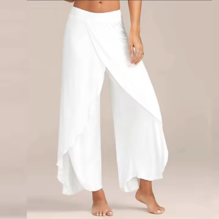 Pantalones de verano, pantalones de yoga sexys con piernas cruzadas. - 1