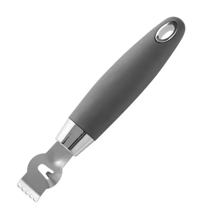 Zestador de Cítricos y Limón Herramienta de Cocina para Rallar Queso Pelador de Cítricos de Naranja de Acero Inoxidable - 1