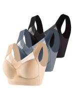 Ropa Interior Sin Montura Para Mujer, Sujetador Deportivo Para Correr, Yoga, 3 Piezas - details 14