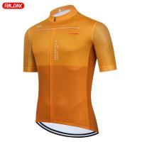 Conjunto de maillot de carretera Raudax, ropa de equipo de verano para ciclismo MTB, uniforme de manga corta, mono de triatlón, ropa de hombre - details 0