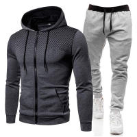Conjunto de dos piezas 2025 con sudadera con capucha, pantalones tipo sandalia para hombre y mujer, color sólido - details 3