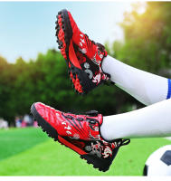 Zapatos de fútbol de marca para niños, zapatillas de fútbol antideslizantes para entrenamiento de campo de césped, tenis de fútbol, zapatillas de fútbol a la moda para niños - details 18