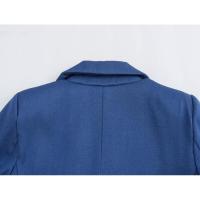 BUNO-traje Vintage para mujer, Blazer de doble botonadura con cuello en V, minifalda recta con cremallera, pantalones cortos, conjuntos de verano 2025. - details 6
