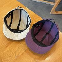 Gorra de béisbol de ala corta de Color sólido Simple, sombrero de sol con protección solar de estilo japonés, gorra con visera ajustable de secado rápido para calle - details 6