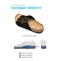 Zapatos De Hombre Cómodos De Cuero Para Playa Sandalias De Verano Moda 2024 Zapatos De Moda Para Hombres Sandalias De Madera Antideslizantes Tallas Reales - details 7