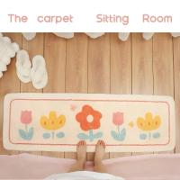 Alfombras suaves y bonitas para dormitorio de niños, alfombra de felpa corta para mesita de noche, alfombrillas antideslizantes para juegos de bebé, alfombrilla lavable para sala de estar - details 9
