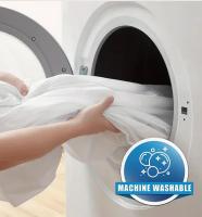 Protector de colchón impermeable, Funda de colchón sin ruido transpirable, Jersey liso para cama, Sábana completamente ajustada - details 8