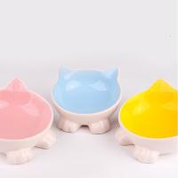 Cuenco de cerámica para gato, cuenco antideslizante con boca inclinada para alimentación de perros, gran capacidad, evita que se vuelque, alimentador para beber para mascotas - details 11