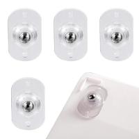 Mini rueda Universal autoadhesiva de 4 piezas, rodillos móviles de bola silenciosa giratoria de 360 °, estabiliza muebles, accesorios para mover - details 1