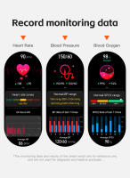 Relojes inteligentes Fitness exterior deporte sano ritmo cardíaco presión arterial hombre mujer Bluetooth llamada reloj - details 8