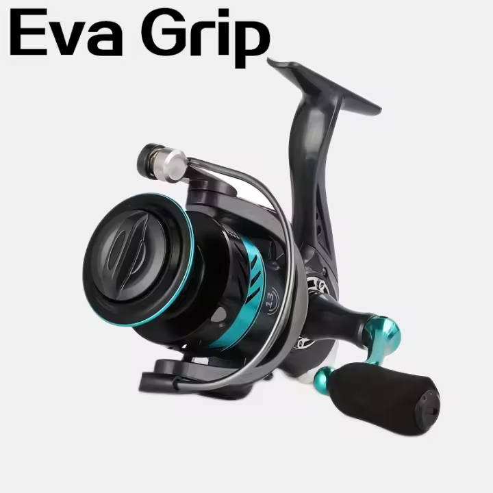 Carrete de Spinning Billings DK Series Relación de Engranajes de 4.8:1/5.2:1 Drag Max de 22LB - 1