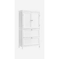 Mueble de Baño Armario de Almacenamiento con Cajón Estantería Regulable Tamaño 30 x 30 x 170 cm - details 6