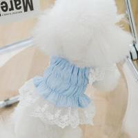 Vestido de Manga Fresco para Perros de Verano Ropa de Mascota de Encaje para Cachorros y Bichon Yorkie Suministros para Mascotas Sudaderas - details 8
