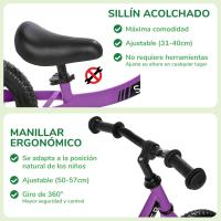 Bicicleta sin pedales ultraligera - Niños de 2, 3, 4 y 5 años - details 8