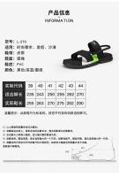 Nuevas sandalias de los hombres con suela de plataforma casual versátiles zapatos de playa de los hombres antideslizantes para uso exterior zapatillas geniales. - details 4