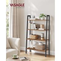 Estantería de 5 Niveles, Librería Industrial, Fácil de Montar, para Salón, Dormitorio, Cocina, Marrón Rústico y Negro LLS45X - details 18