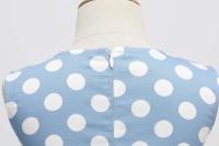 Vestido de Princesa de Verano Retro para Niña Hepburn Lentejuelas, Algodón Ligero, Estilo Vintage de los 50 - details 25